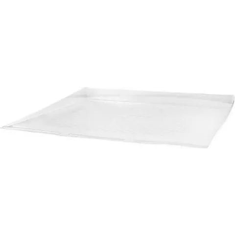 Driptray Koelkast / Vriezer | 610 mm | 590 mm | 50 mm | Transparant | Kunststof