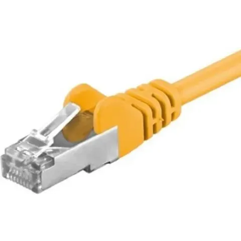 DSIT Netwerkkabel Cat5e FTP 1,5m geel