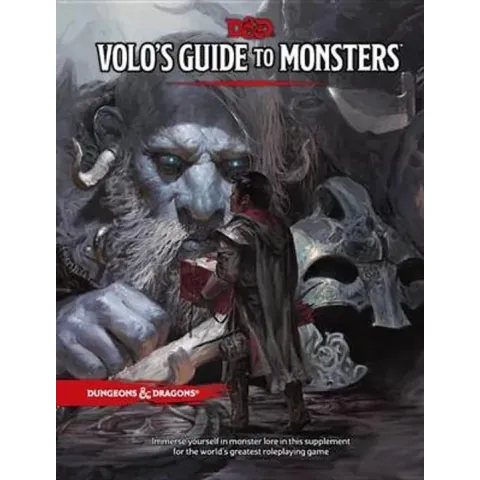 Dungeons and Dragons - Role Play - 5th Edition Volo?s Guide to Monsters (D and