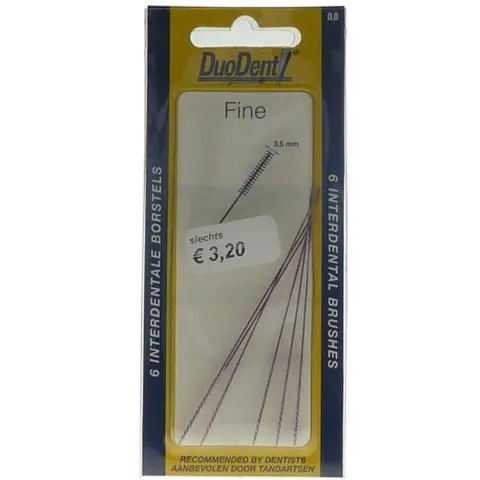 Duodent Fine 0.8 mm - 6 st - Rager
