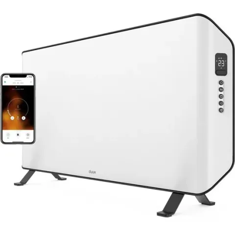 Duux Edge 1500W Smart Convectorkachel - Kachel Elektrisch - Extra Dun - Wit