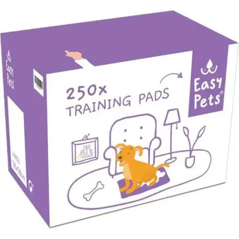 Easypets Puppy Training Pads - Zindelijkheidstraining - Hondentoilet - 58 x 58 cm - 250 stuks