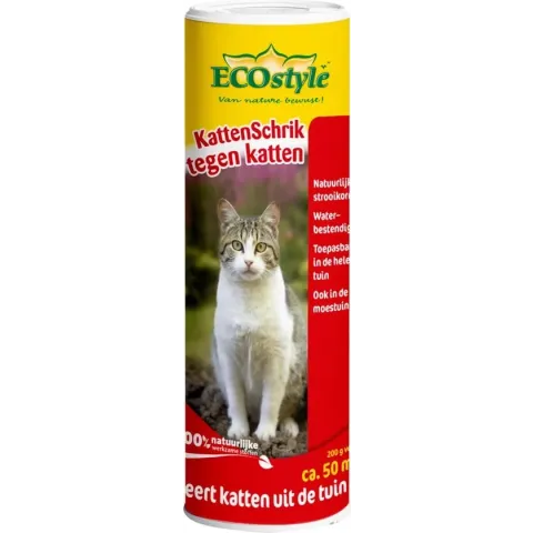 ECOstyle KattenSchrik - natuurlijk afweermiddel tegen katten - 200 g