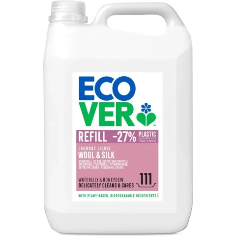 Ecover Wol & Fijnwasmiddel 5L - Waterlelie & Groene Meloen - 110 wasbeurten