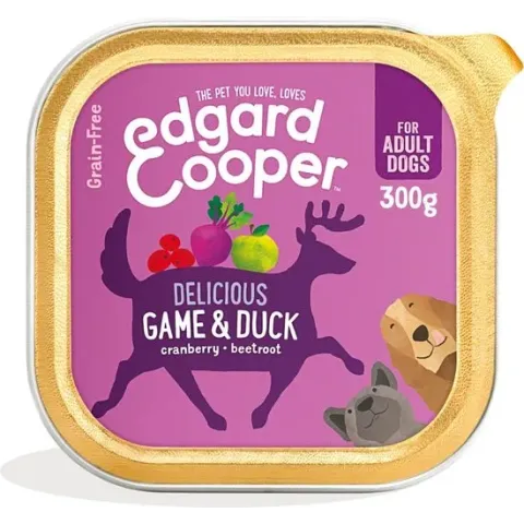 Edgard & Cooper Kuipje Vers Vlees Wild - Eend 300 gr x 18 kuipjes