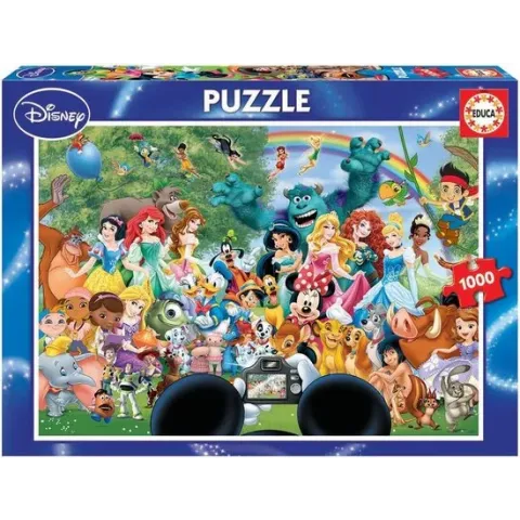 Educa - De wondere wereld van Disney II - 1000 stukjes
