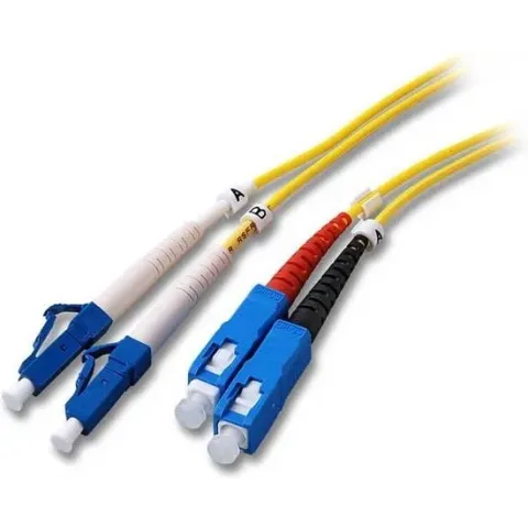 EFB Elektronik O0360.3 Glasvezel kabel 3 m OS2 LC SC Geel