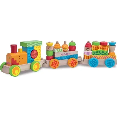 Eichhorn Houten Trein met Licht en Geluid