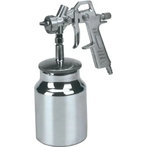 Einhell Verfspuit met onderbeker