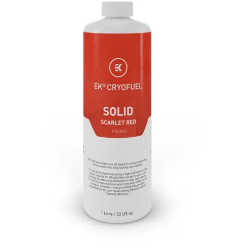 EKWB EK-CryoFuel Solid Scarlet Red (Premix 1000 mL) koelmiddel 1000 ml