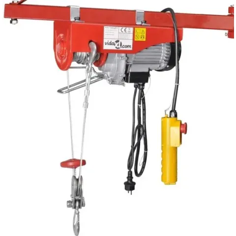 Elektrische lier (500 W, 100/200 kg)