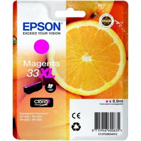 Epson 33XL - Inktcartridge / Magenta