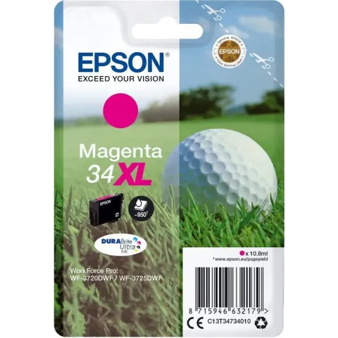 Epson 34XL - Inktcartrdige / Magenta