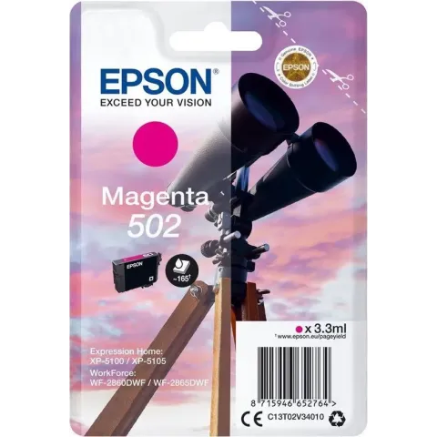 Epson Singlepack Magenta 502 Ink