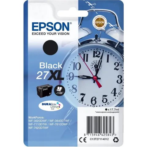 Epson T2711 27XL - Inktcartridge / Zwart / Hoge Capaciteit