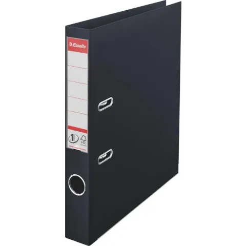 Esselte Nr.1 VIVIDA Ordner - PP - 50 mm - 5 stuks - Zwart