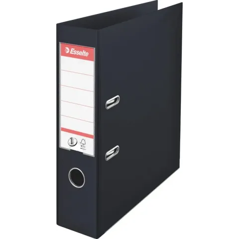 Esselte Nr.1 VIVIDA Ordner - PP - 75 mm - 5 stuks - Zwart