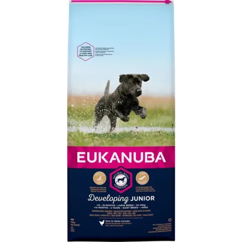 Eukanuba Developing Junior Large Breed Kip - Hondenvoer - 12 kg