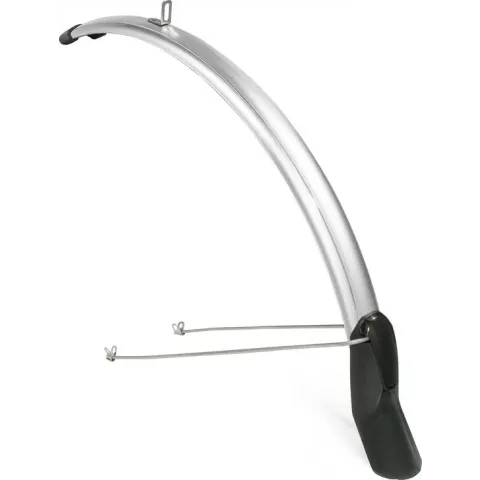 EuroFender EF voorspatbord Scatto 28 51mm zilver
