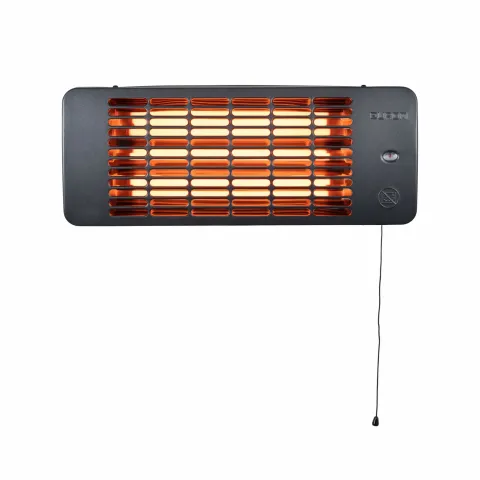 Eurom Q-time 2001 Patioheater Terrasverwarmer Zwart