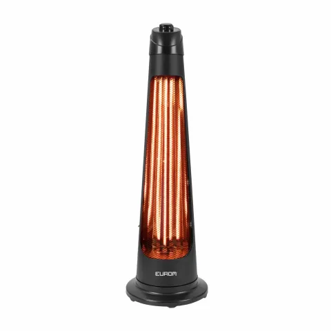 Eurom Q-Tower 1200 Elektrische kachel Zwart