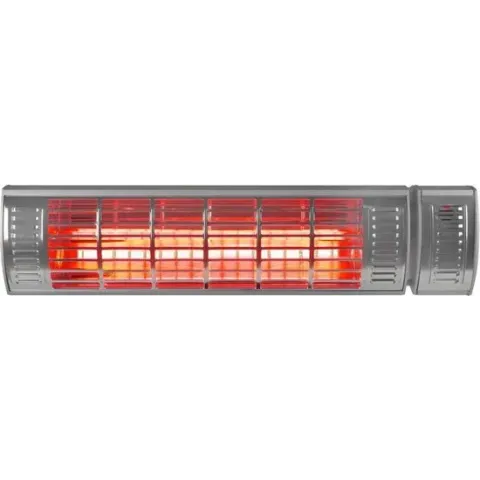 Eurom - Terrasverwarming - Golden 2000 Ultra RCD - 2000 Watt - Elektrisch - IP65 Spuitwaterdicht / Waterproof - 3 Standen - Hangend