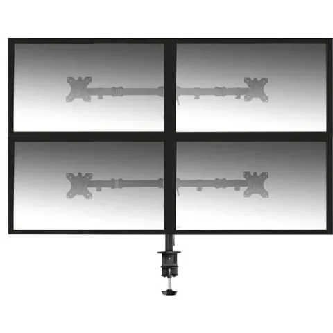 Ewent EW1514 flat panel bureau steun 81,3 cm (32'') Klem/doorvoer Zwart