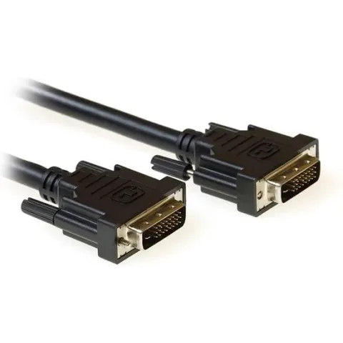 Ewent EW9835 DVI kabel 2 m DVI-D Zwart