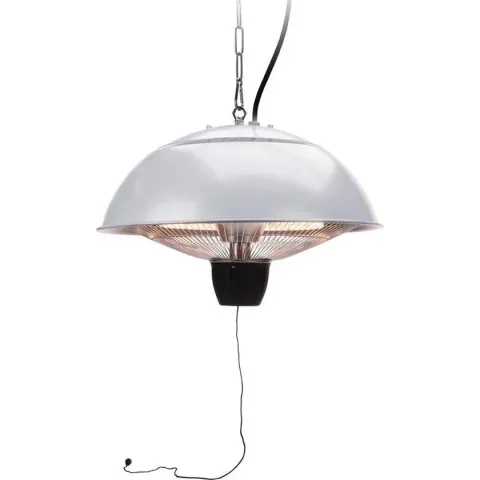 Excellent Electrics Terrasverwarmer hangend 1500W zilver