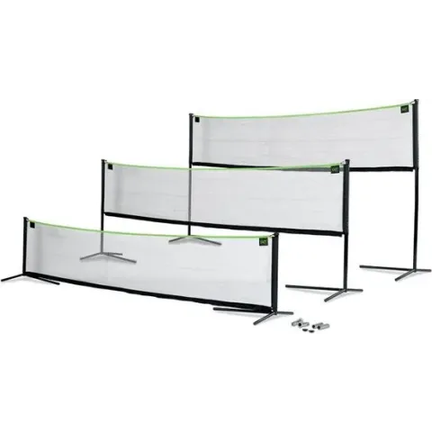 EXIT verstelbaar sportnet 243x500cm - zwart
