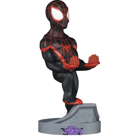 Exquisite Gaming Cable Guys Miles Morales Spider-Man Spelbesturingsapparaat, Mobiele telefoon/Smartphone Zwart, Rood Passieve houder