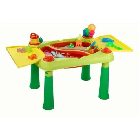 Feber Zand en Watertafel - Speeltafel - Groen/Rood