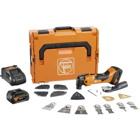 Fein AKKU Multimaster AMM 500 PLUS TOP 71293861000 Multifunctioneel accugereedschap Incl. accu, Incl. 2 accus, Incl. la