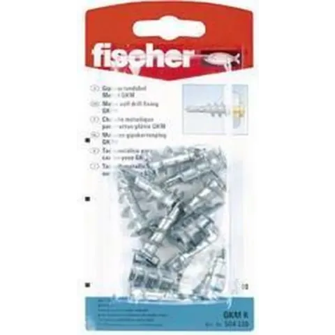 Fischer GKM K Gipsplaatplug 31 mm 8 mm 504330 10 stuk(s)