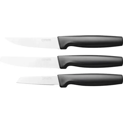 Fiskars Functional Form 3-delige Set Schilmessen - RVS - Softouch Antislipbekleding