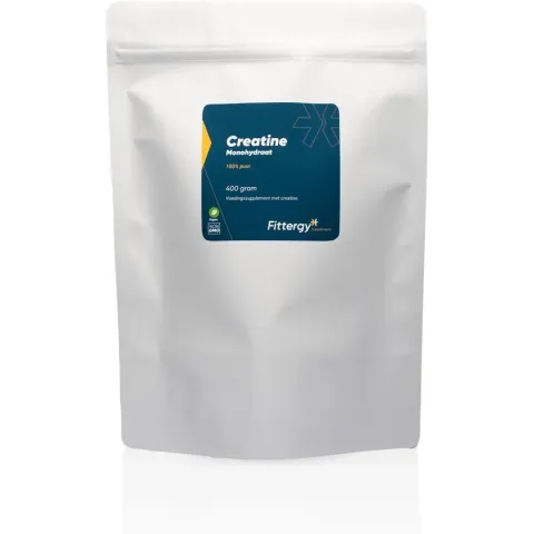 Fittergy Supplements - Creatine Monohydraat - 400 gram - Sportvoeding & Eiwitten - vegan - voedingssupplement