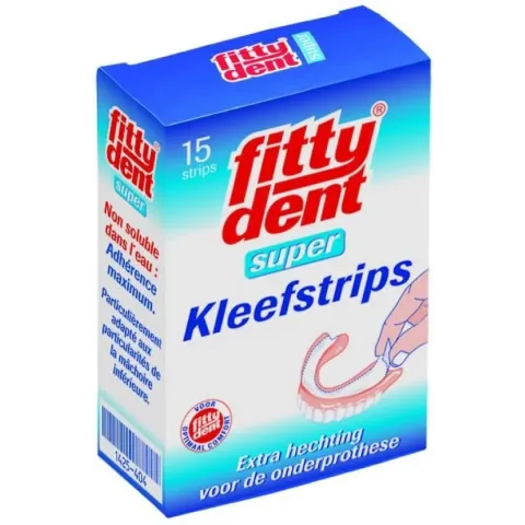 Fittydent Kleefstrips