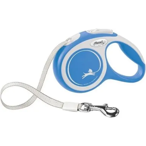 Flexi Hondenriem New Comfort Tape 3 M Blauw