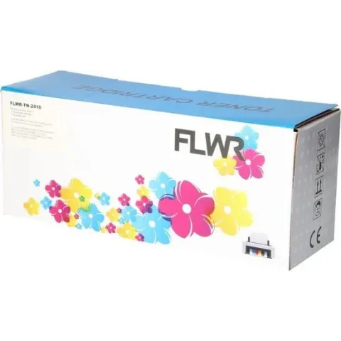FLWR - Toner / TN-2410 zwart - Geschikt voor Brother