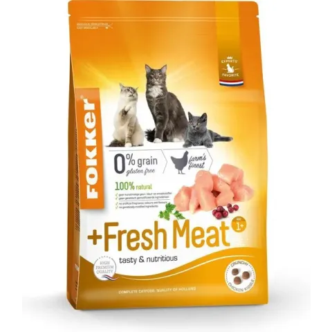 Fokker Cat + Fresh Meat 7 kg.