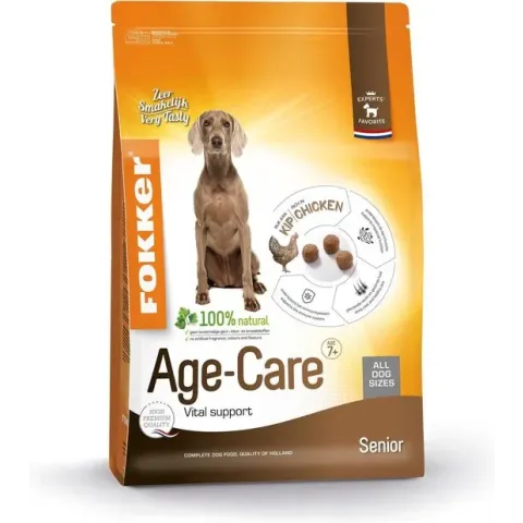 Fokker Dog Age-Care Kip - Hondenvoer - 2.5 kg