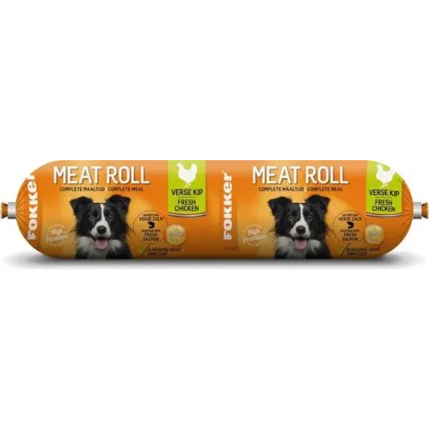 Fokker Meatroll Kip&Zalm 800 g
