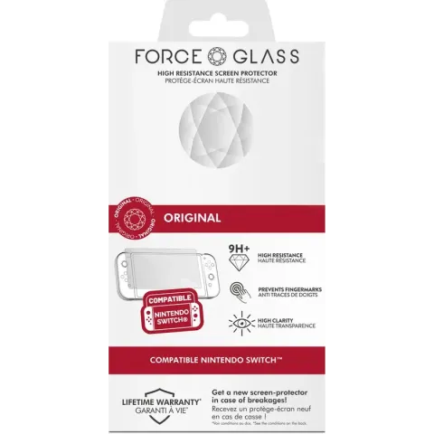 Force Glass Screen Protector - Nintendo Switch