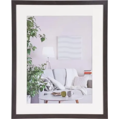 Fotolijst - Henzo - Modern - Fotomaat 40x50 - Donkerbruin