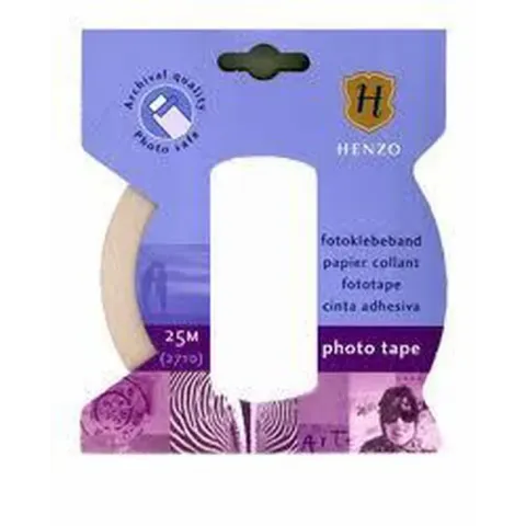 Fotoplakkers - Henzo - Fototape - 25 meter - dubbelzijdig klevend