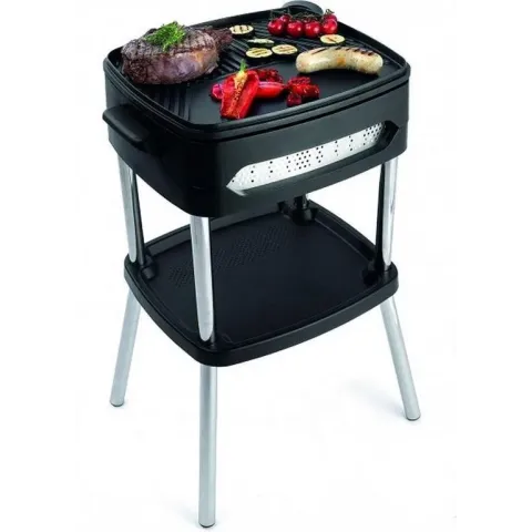 Fritel Barbecue met Deksel  - Afneembare grill - 40x36 cm