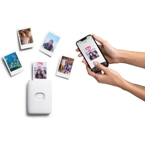 Fuji Instax Mini Link 2 Clay White