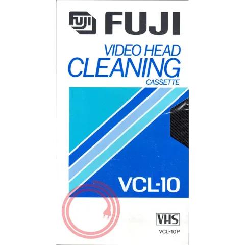 Fuji VHS video head cleaning cassette