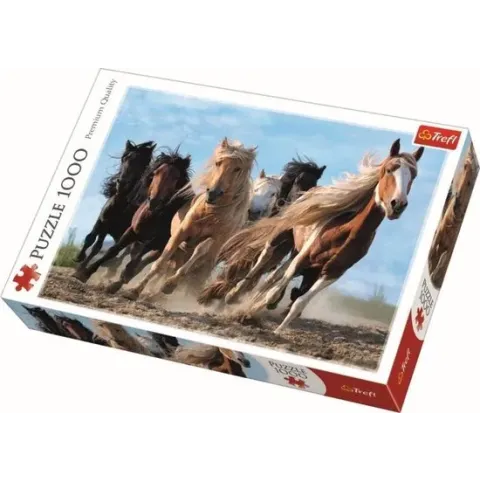 Galopperende paarden, 1000 stukjes Puzzel