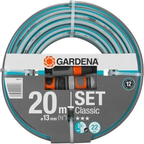 GARDENA Classic Met Aansluitarmaturen Tuinslang  - 20 Meter - 13 mm